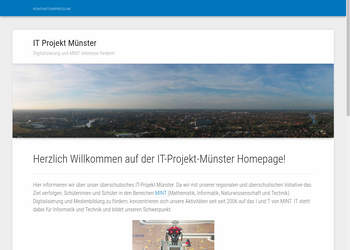 Screenshot von http://it-projekt-muenster.de/