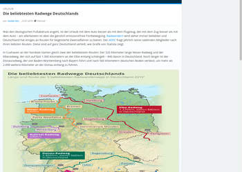 Screenshot von https://de.statista.com/infografik/amp/18774/die-beliebtesten-radwege-deutschlands
