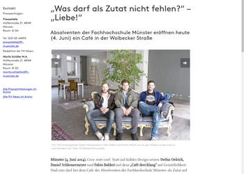 Screenshot von https://www.fh-muenster.de/hochschule/aktuelles/pressemitteilungen.php?pmid=6181