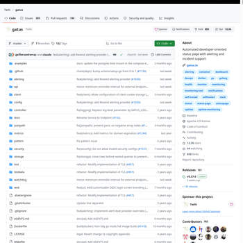 Screenshot von https://github.com/TwiN/gatus