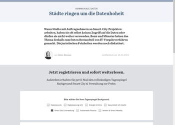 Screenshot von https://background.tagesspiegel.de/smart-city/staedte-ringen-um-die-datenhoheit