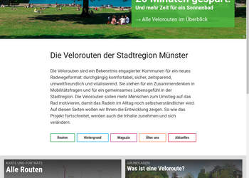 Screenshot von https://www.veloregion.de/